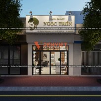 Thiết kế salon tóc Ngọc Triển – Hưng Yên